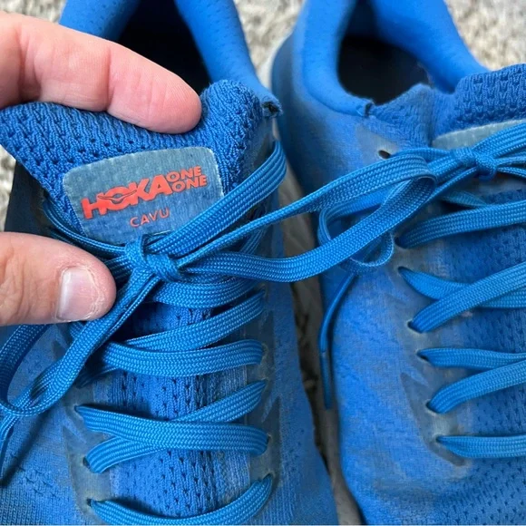 Hoka One One Men’s Cavu 3 Profly Blue Running Lightweight Sneakers Size 9.5‎